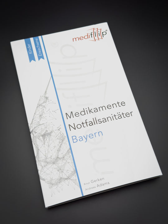 Mediflip Medikamente Notfallsanitäter Bayern