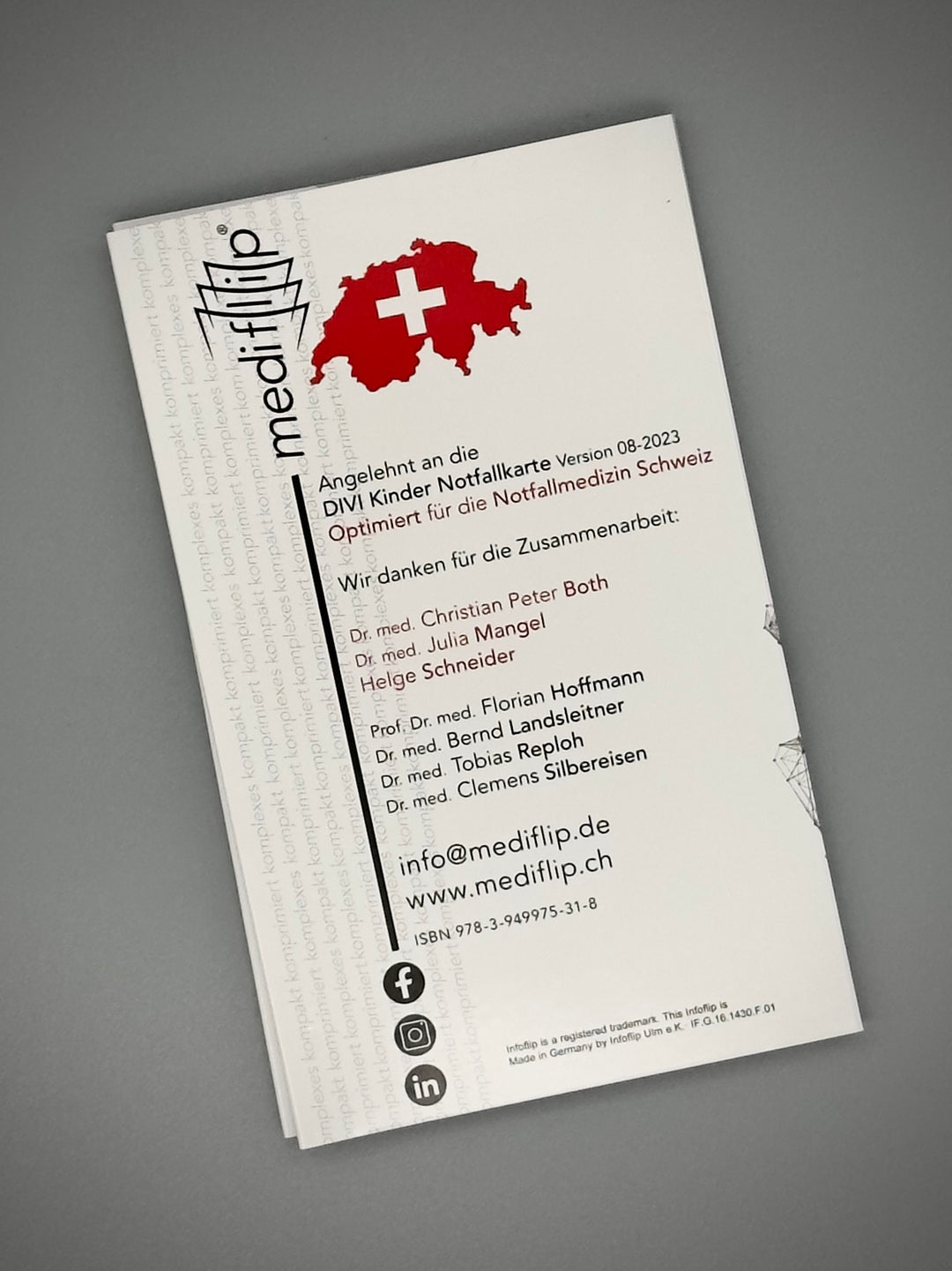 Mediflip Medikamente Notfallmedizin Kinder Schweiz